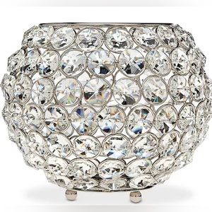 Godinger Glam Ball Tea Lite Holder 8” New in Box